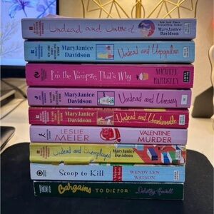 Romance/Mystery books
